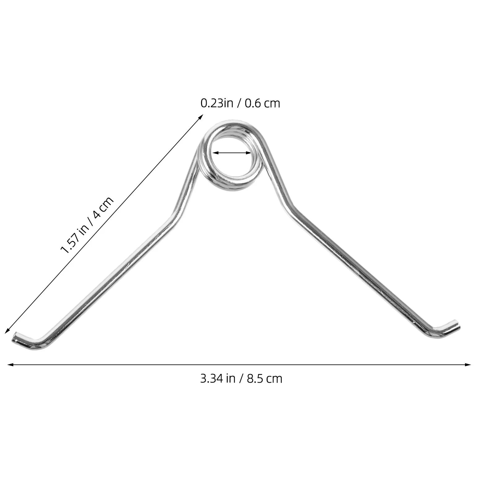 10pcs Wool Shears Stainless Steel V-shape Springs for Sheep Shearing Gardening Pruner Trimming Accessories Reusable Pet Supplies view 4