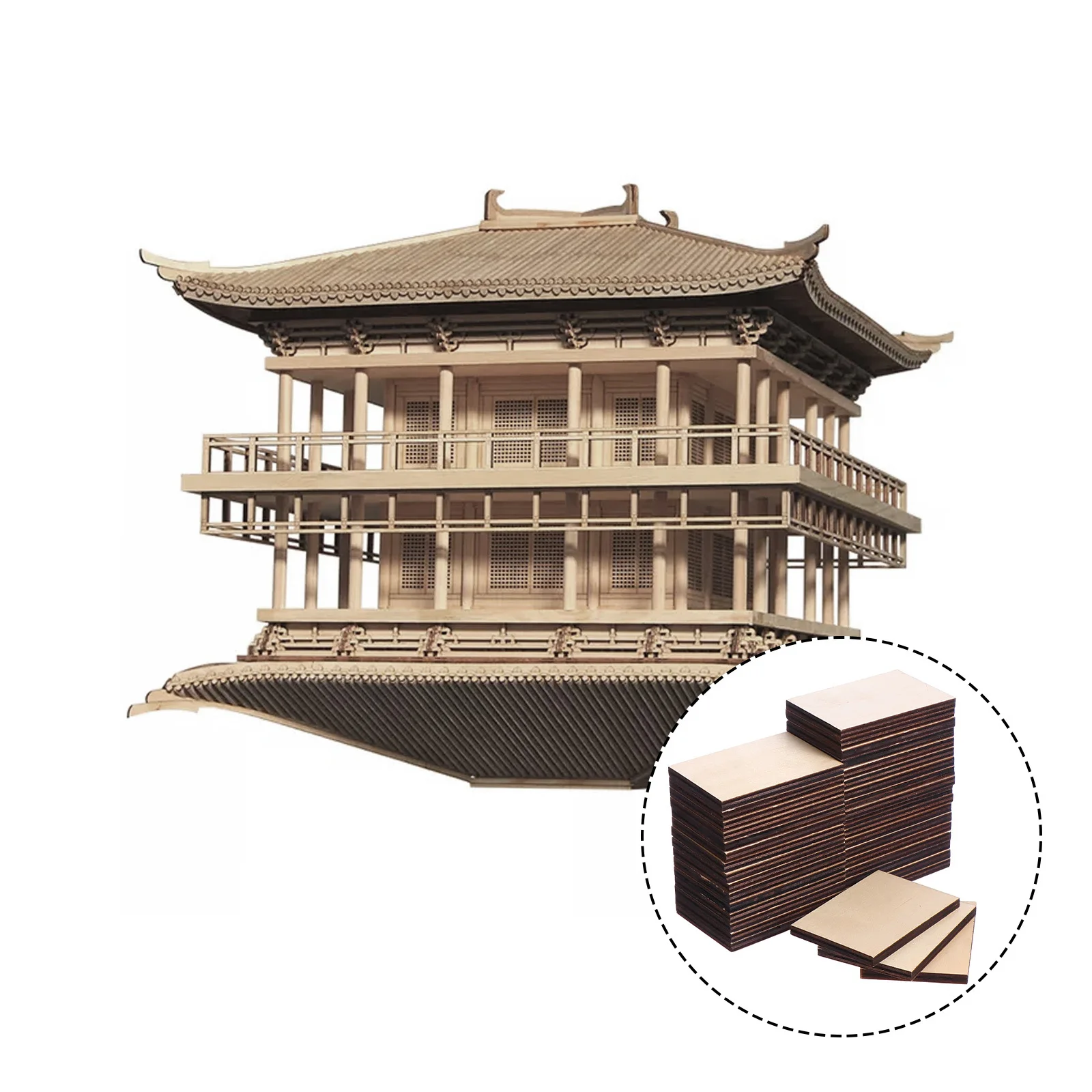 

36Pcs Wooden Pieces Blank Unfinished DIY Wood Slices Natural Wood Chips Craft Decorations for Wedding Painting DIY Decor