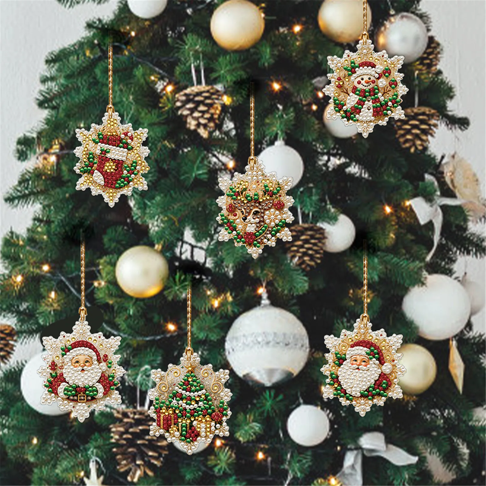 Christmas Pearl Diamond Art Ki - огляд і ціна Art And Craft Xmas Tree