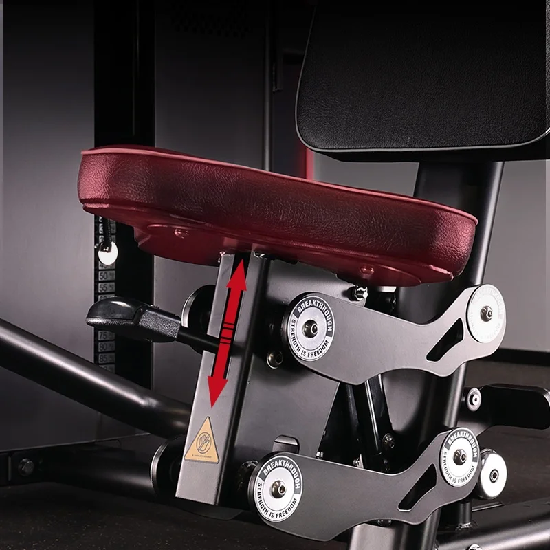 Commercial Gym Steel Body Building Equipment Pin-Loaded Shoulder Press for Fitness Club Training