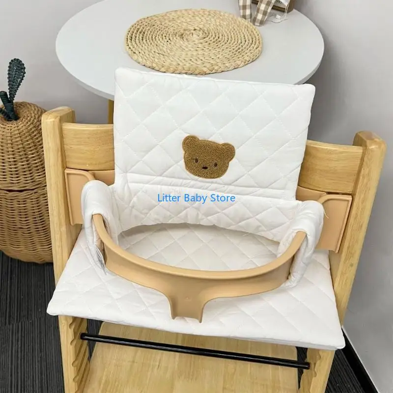N80C كارتون طباعة كرسي طعام للأطفال وسادة مقعد بطانة حصيرة وسادة وسادة تنفس