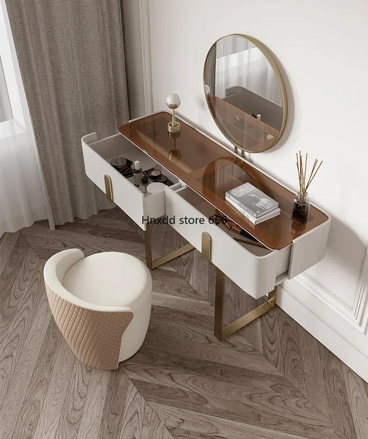 Light luxury modern simple dressing stool living room home shoe changing stool