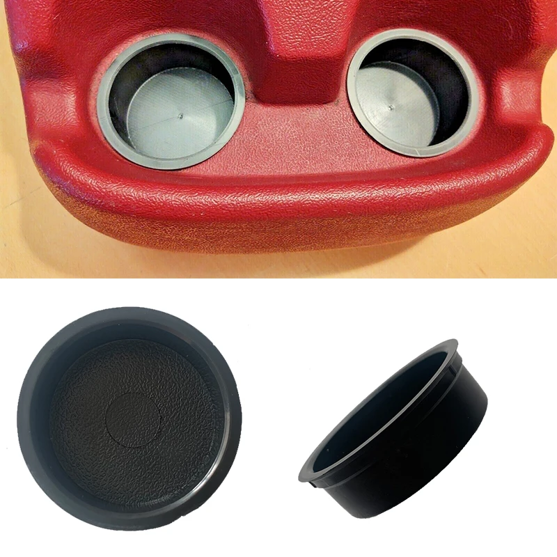 

CCONCUP92 Car Accessories Cups Center Console Cup Holders Inserts For Ford Bronco F150 F250 F350 1992 1993 1994 1995 1996