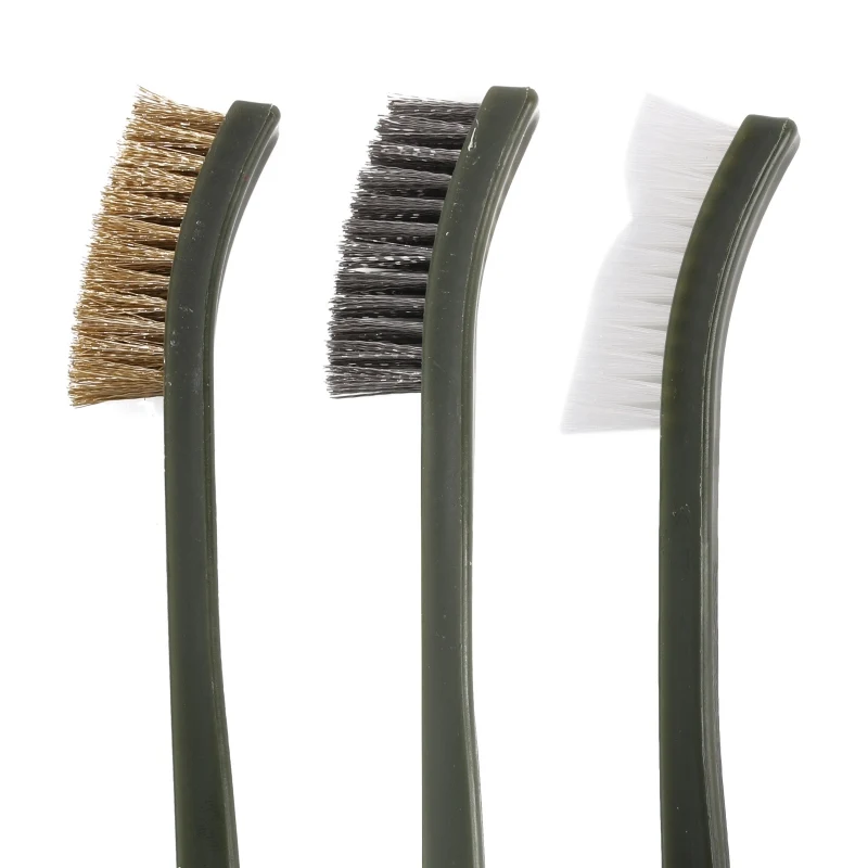 9 pz Kit di Pulizia Armi Pistola Universale Armi Da Caccia Spazzola Pistola Set di Strumenti Per Taurus AR15 M4 M16 1911 Glock G17 19 G22 G34 G43X