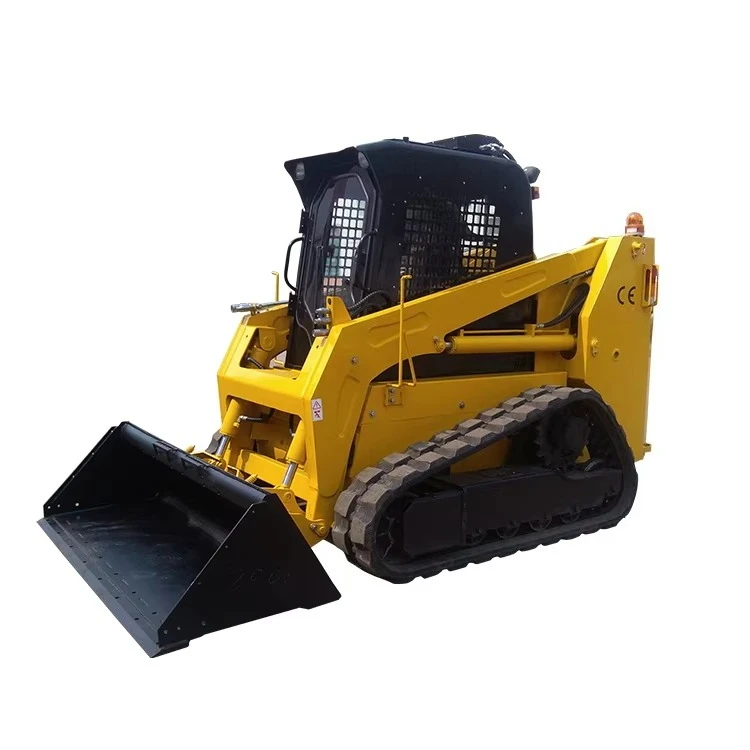 Farm Land Preparation Equipment Skid Steer Loader For Orchard Cleaning And Bulk Fertilizer Shoveling Project