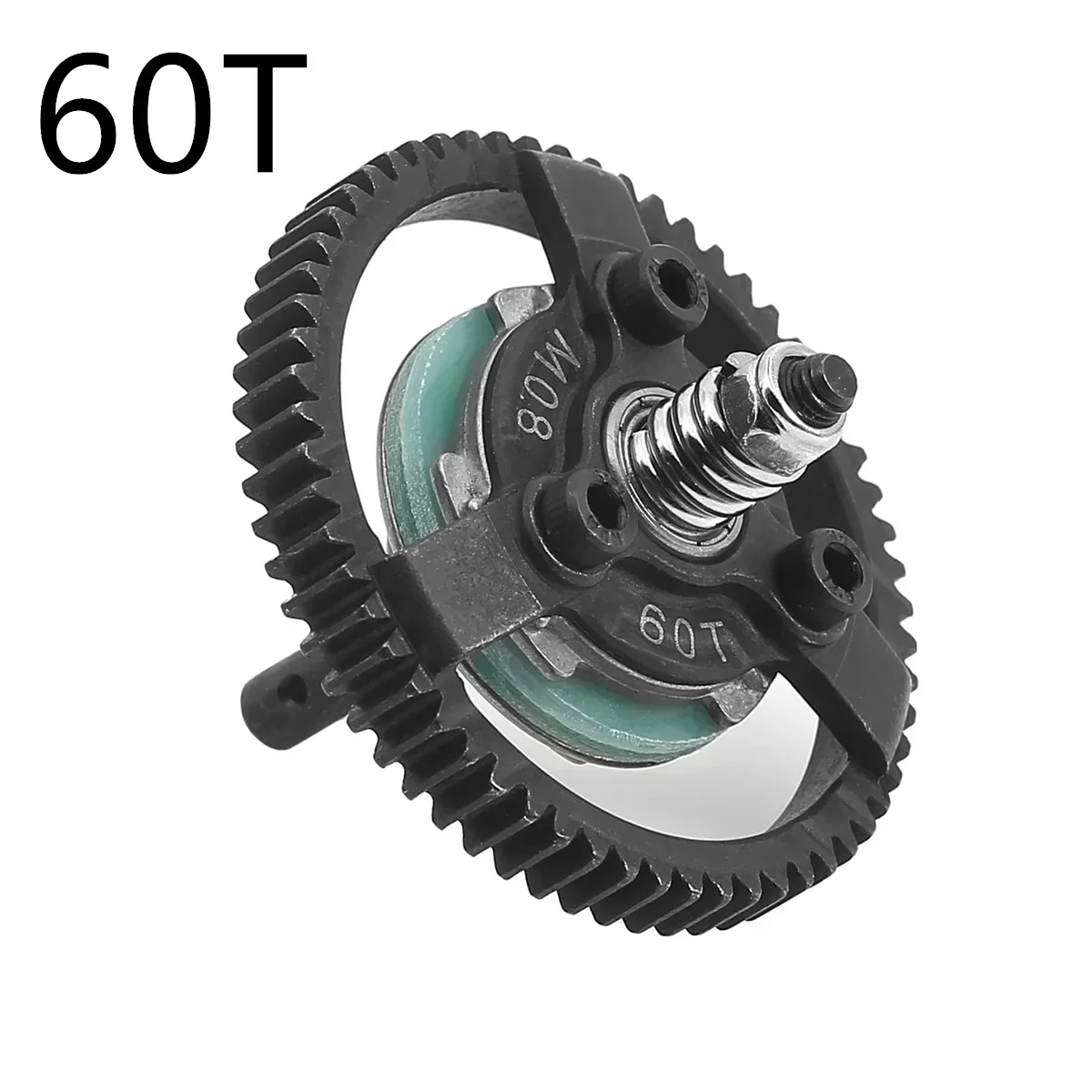 Steel M0.8 50T 52T 54T 60T Spur Gear Slipper Clutch for 1/10 Traxxas Slash 2WD Bandit Rustler Stampede 2WD RC Car Upgrade Parts