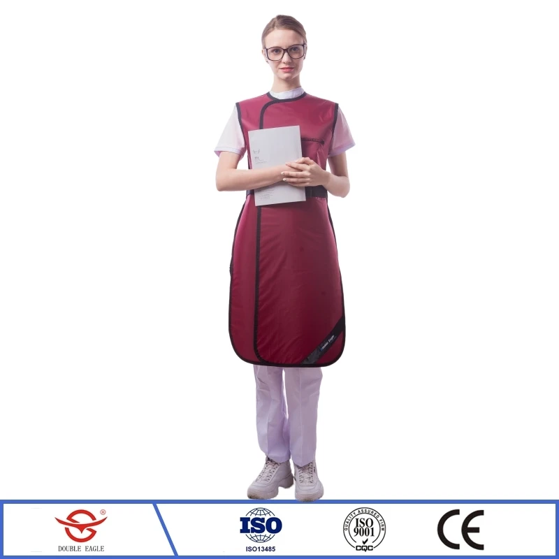 X-Ray Gamma Ray Protective 0.35/0.5mm Pb Long Lead Vest Radioactive Workshop Plants Nuclear Radiation Protection Lead Clothes