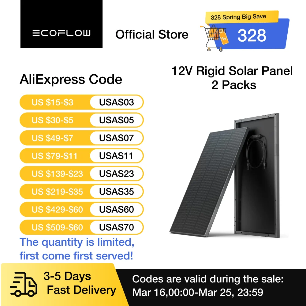 Ecoflow 100W 12V So…
