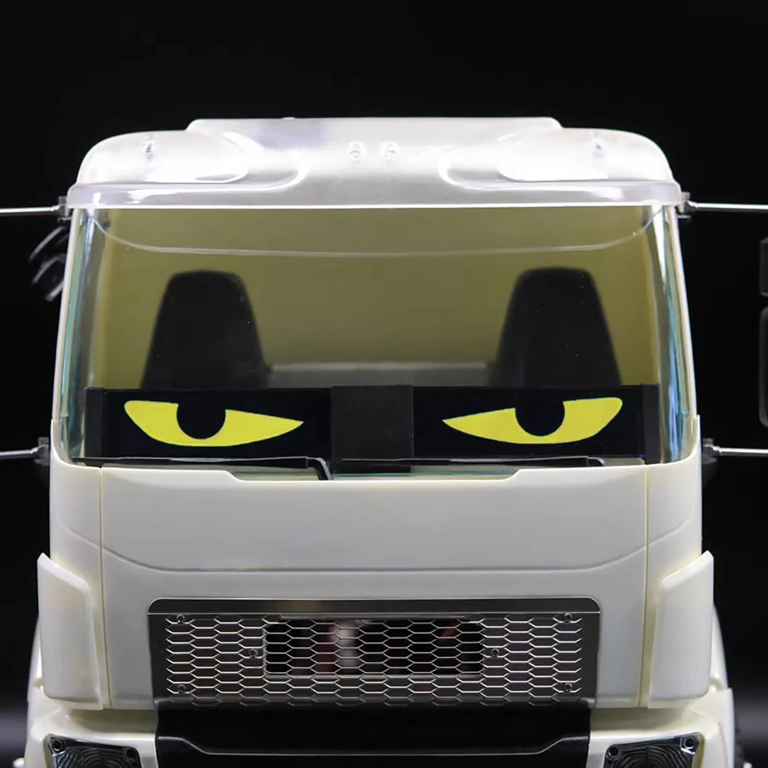 

LED Light BITRC LHY Soul Eye Lamps Part for 1/14 DIY Tamiya Tractor Truck RC Car Dumper Model Upgraded 544*72 Pixel W/ Connector