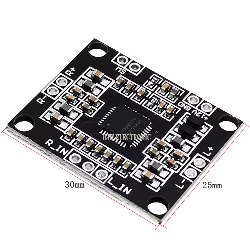 PAM8610 Digital Power Amplifier Board Module 2x15W Two-channel Stereo Class D High-power Power Amplifier Board