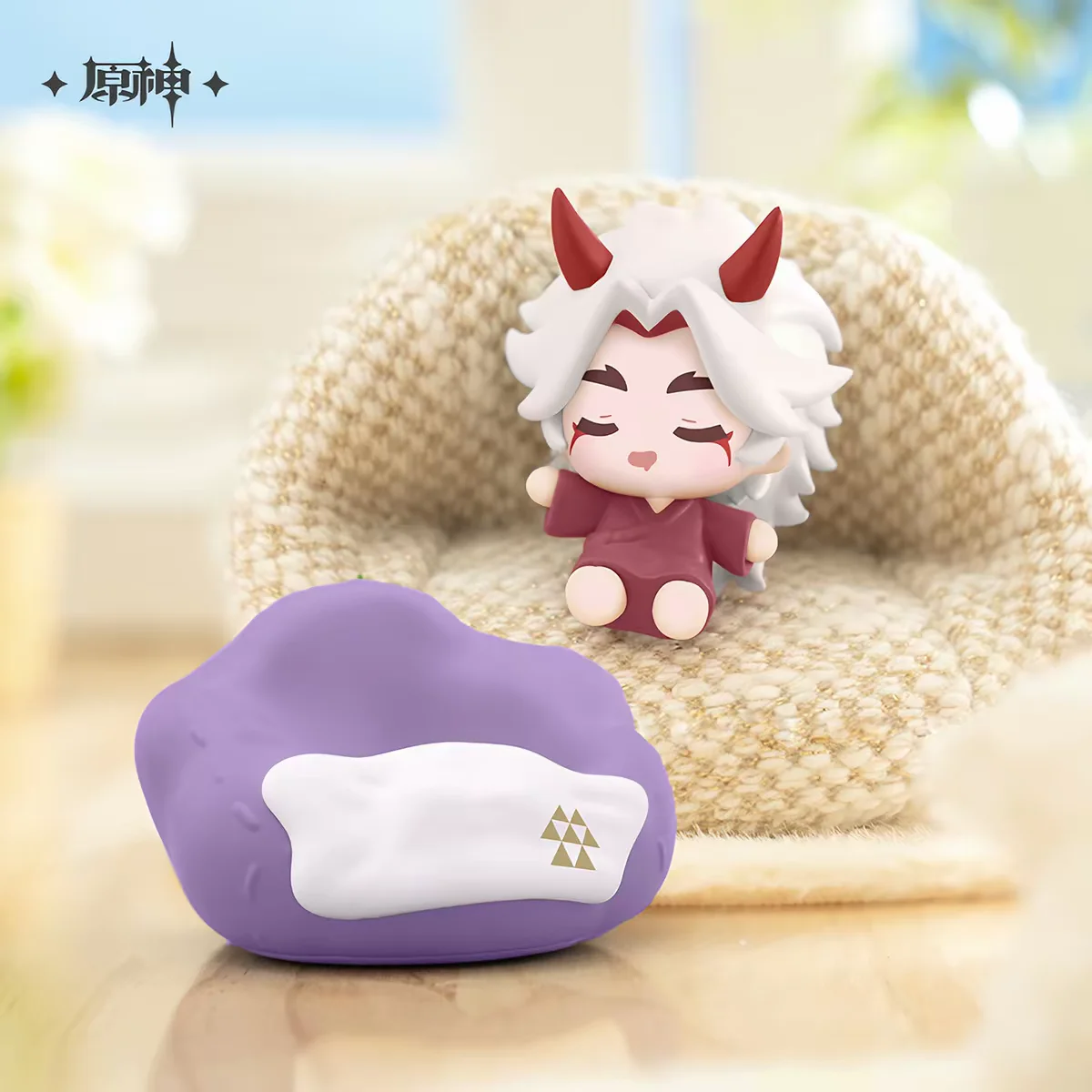 Hot Original Genshin Impact Cloud Pillow Dream Series Chibi Fridge Magnet Blind Box Pack Cute Anime Figure toy Birthday Gift - view 6
