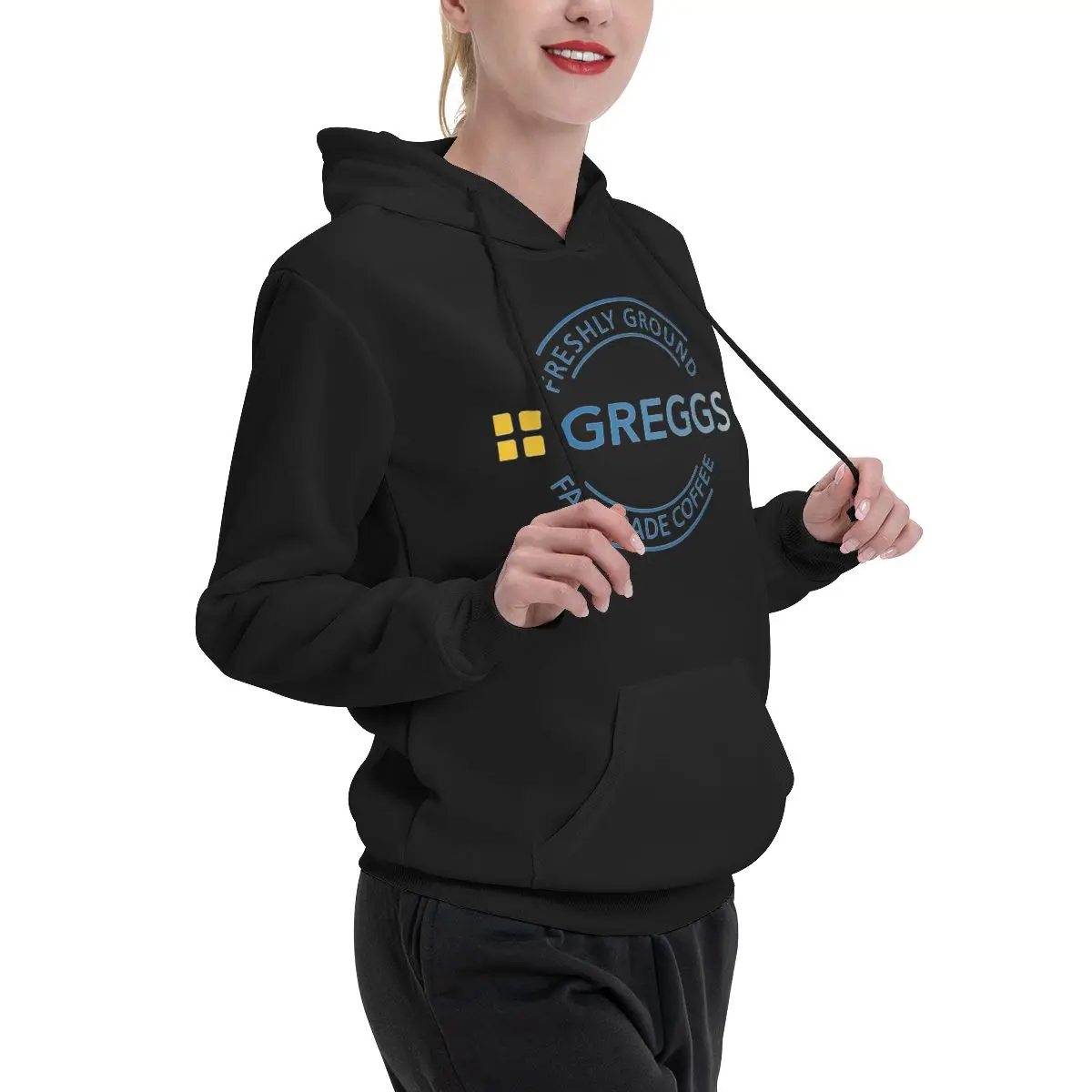 تتجه جريجز شعار هوديي Harajuku البلوز الخريف الشتاء الرجال النساء زوجين بلوزات طويلة الأكمام بلايز