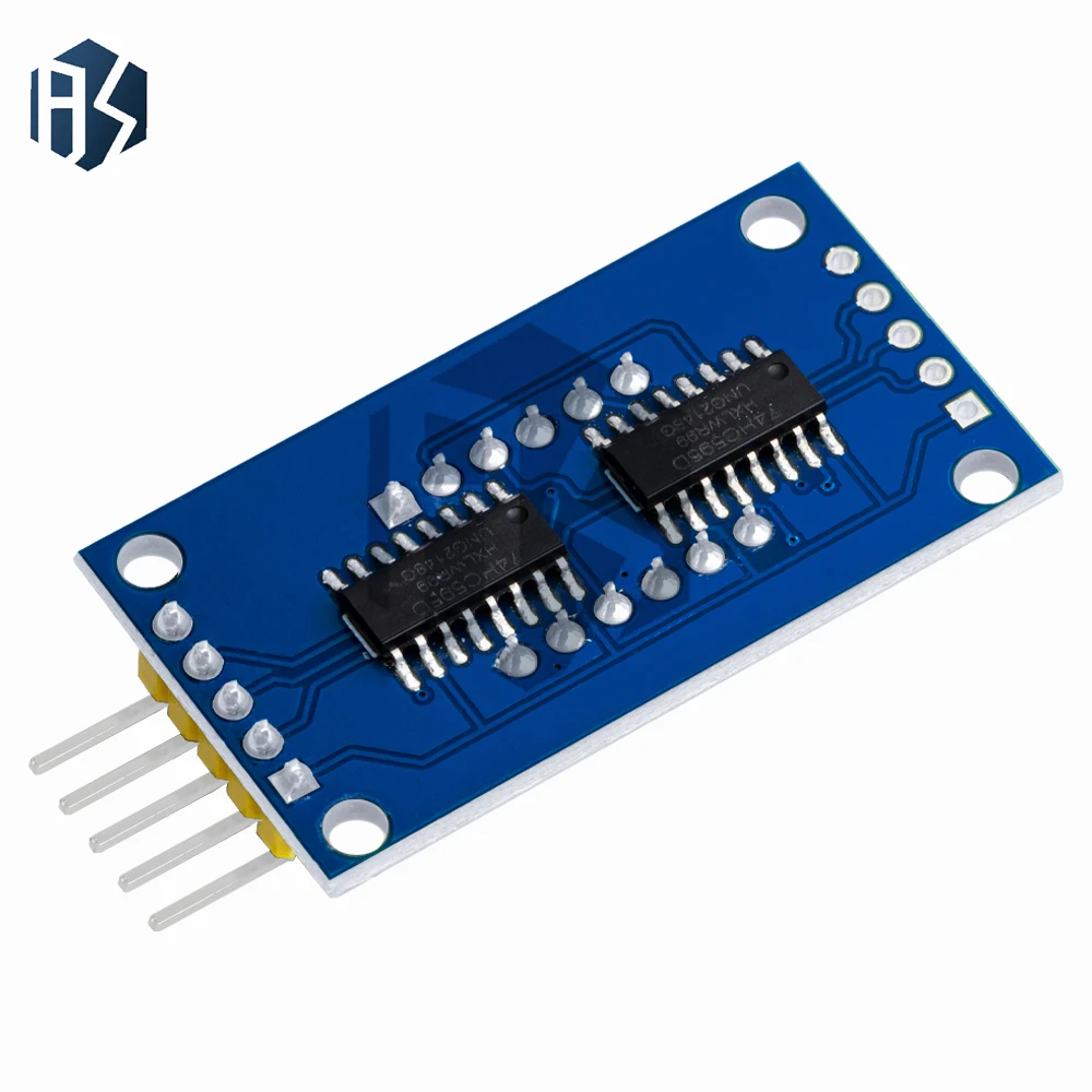 Módulo de pantalla LED de 4 dígitos - Interfaz serie con controlador 74HC595 para proyectos Arduino