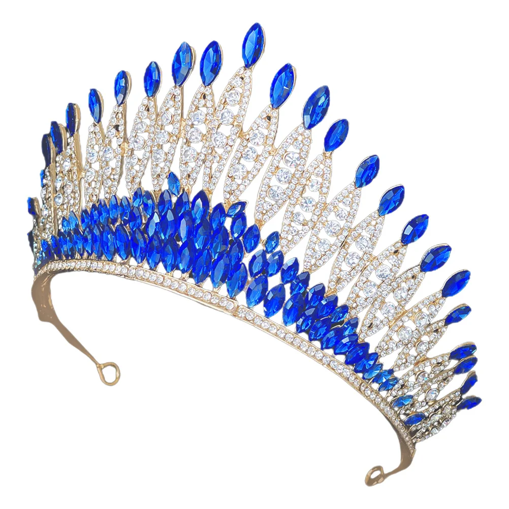 

Crown Headband Wedding Bridal Crown Tiara Women Rhinestone Accessory Party Birthday Halloween Costume Fashionable Comfortable
