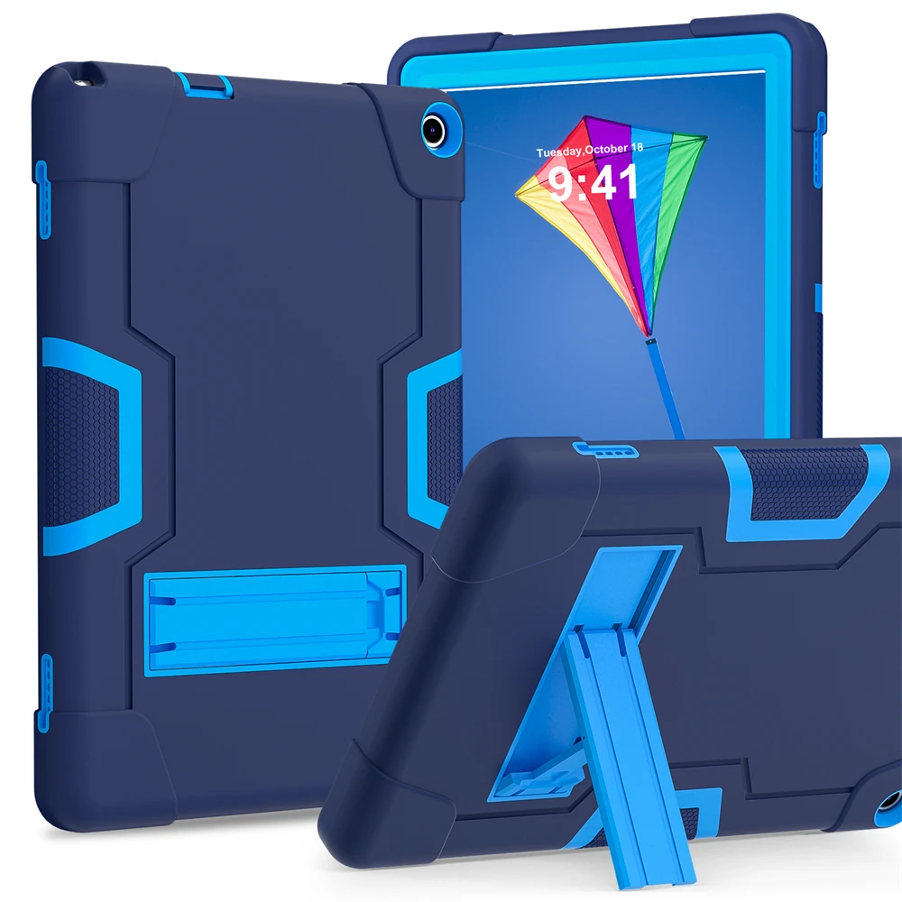 Duty Defender Armor Case for iPad 10 2022 Rotary Kickstand Tablet PC Protective Cover for Onn 10.1 2022