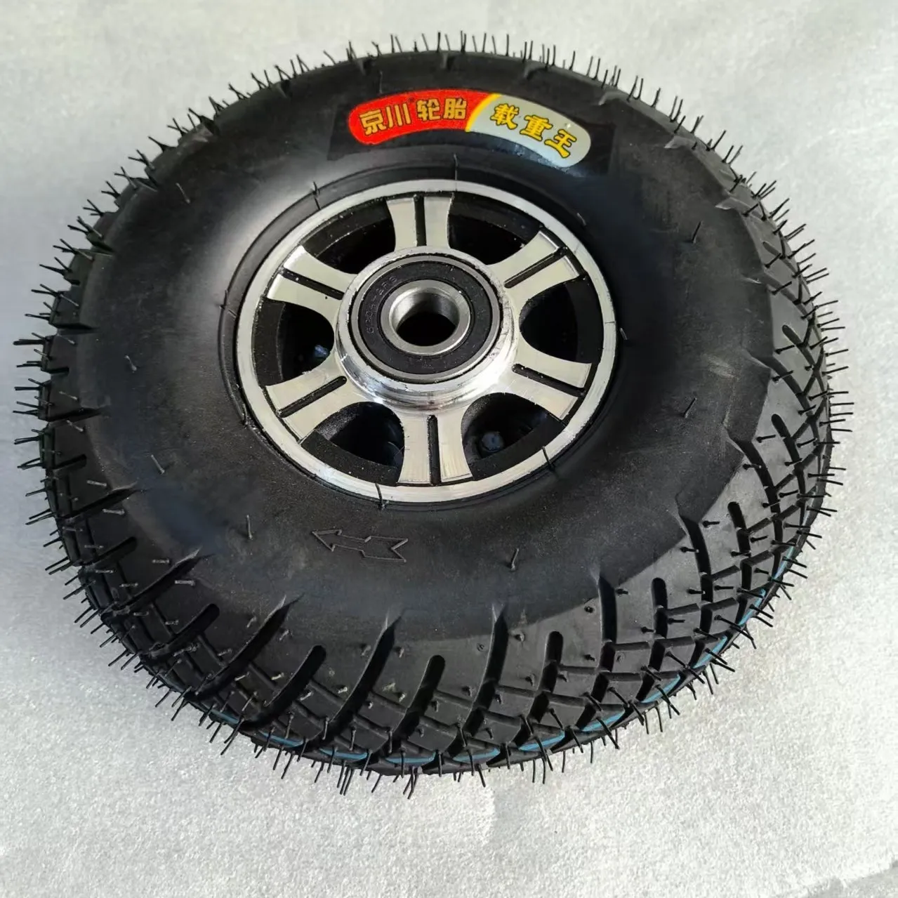 Alloy wheels thickened inflated ordinary steering assembly