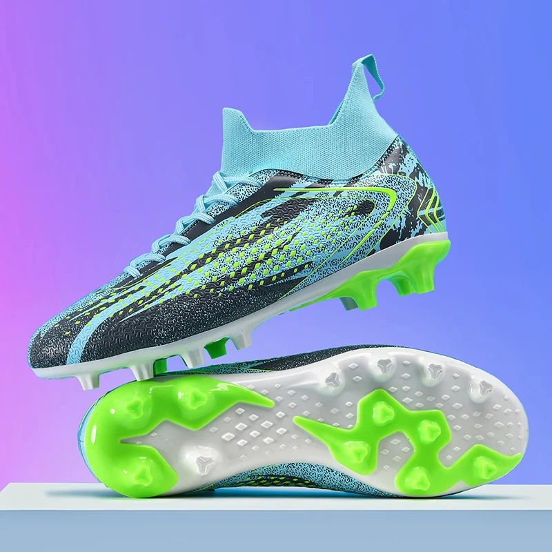 

2025 Football Boots Men's Outdoor Training Football Boots Breathable, Comfortable, Versatile Sports Shoes Football Boots