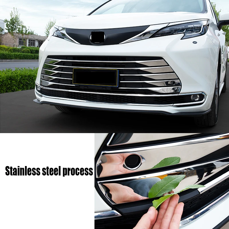 For Toyota Sienna 2022-2023 Upgraded accessories for grille decorative strip exterior high-end special products