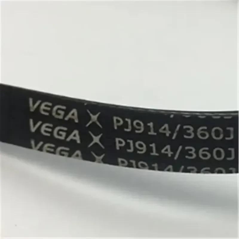 for VEGA PJ914 360J 6 Rib Motor Drive Belt 2 Pack High Durability Rubber Transmission Band Compatible with Industrial