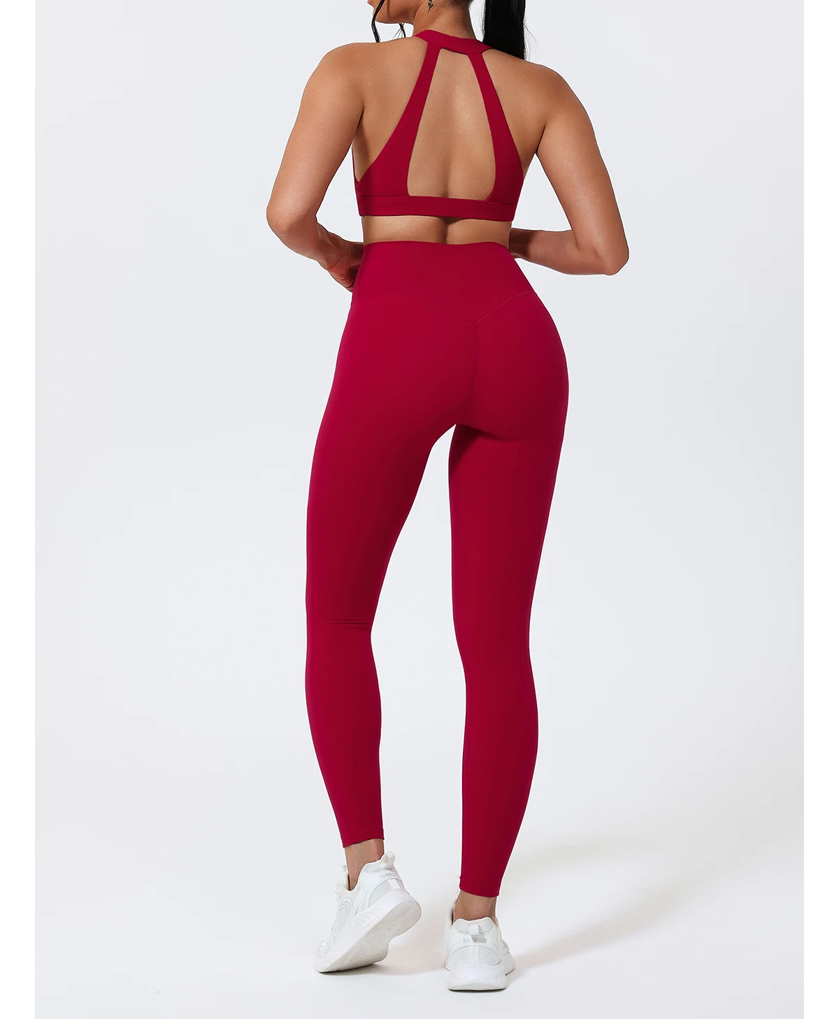 Hearuisavy Sommer-Sport-BH für Damen, Pilates, Yoga, Gymnastikunterwäsche, Laufen, stoßfest, atmungsaktiv, schnell trocknend, Fitness-Top für Mädchen – Detail 15