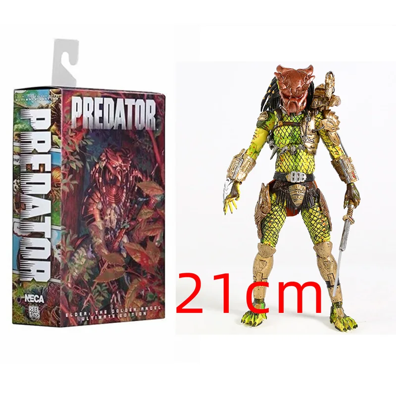 NECA Elder The Golden Angel Ultimate Predator Action Figure PVC Collectible Model Toys 22CM Gift