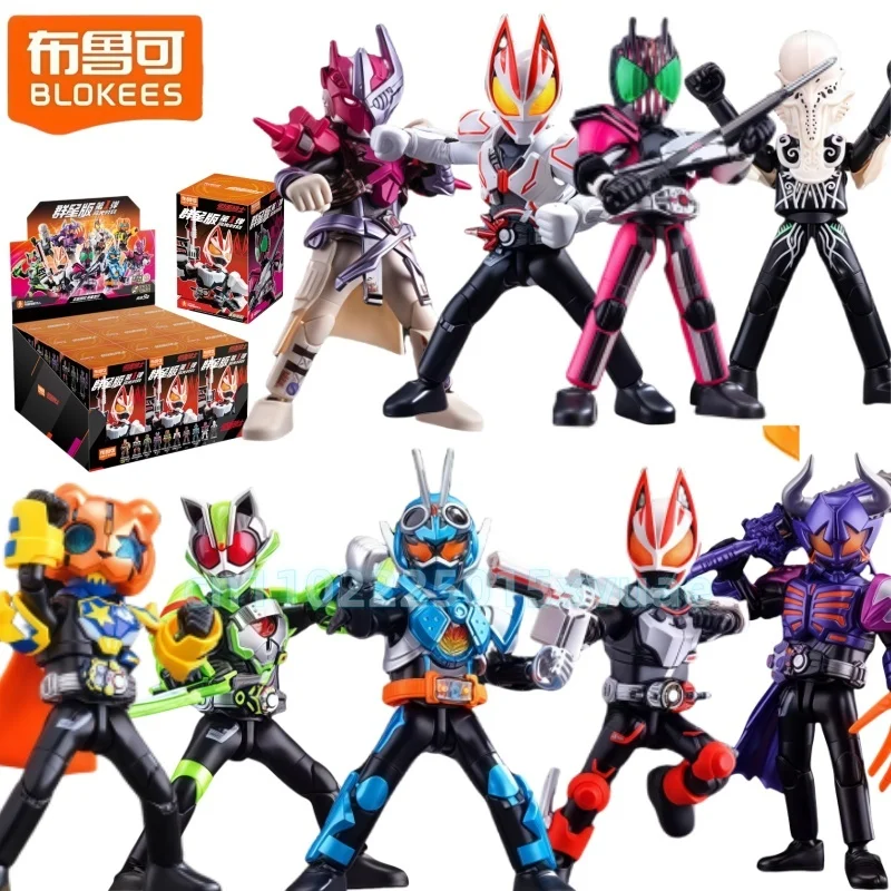 

Новые строительные блоки BLOKEES Kamen Rider Galaxy версия 1, костюм без повторной части, собранная подвижная модель, украшения, игрушка для детей, подарки
