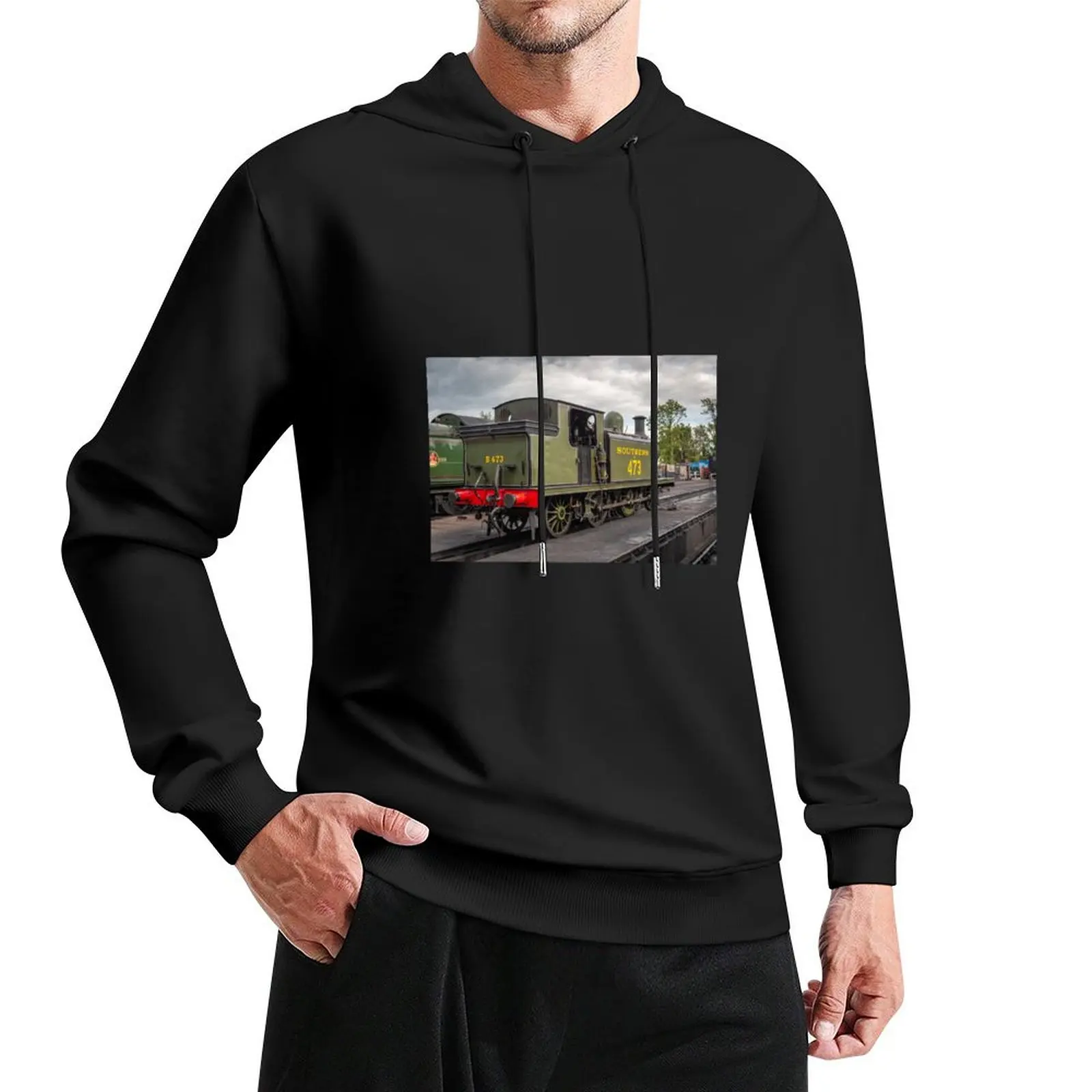 The Bluebell Railway Pullover Hoodie winter clothes clothes for men korean clothes fashion men man hoodie