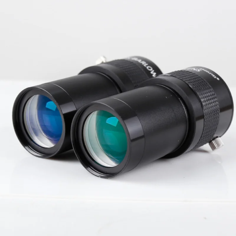 2-дюймовая линза Барлоу с адаптером от 2 до 1,25 дюйма для астротелескопа