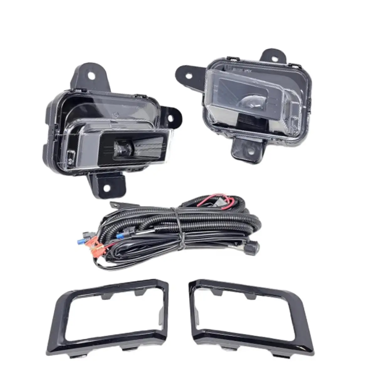 #88U Front Bumper Fog Lights Assembly Daytime Running Lights for GMC,Daytime running lights,(Plastic)
