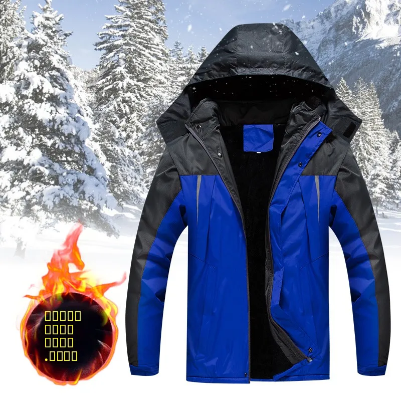 

Утепленная хлопковая рабочая куртка для мужчин, удлиненная, для инженеров, зимняя, для защиты труда