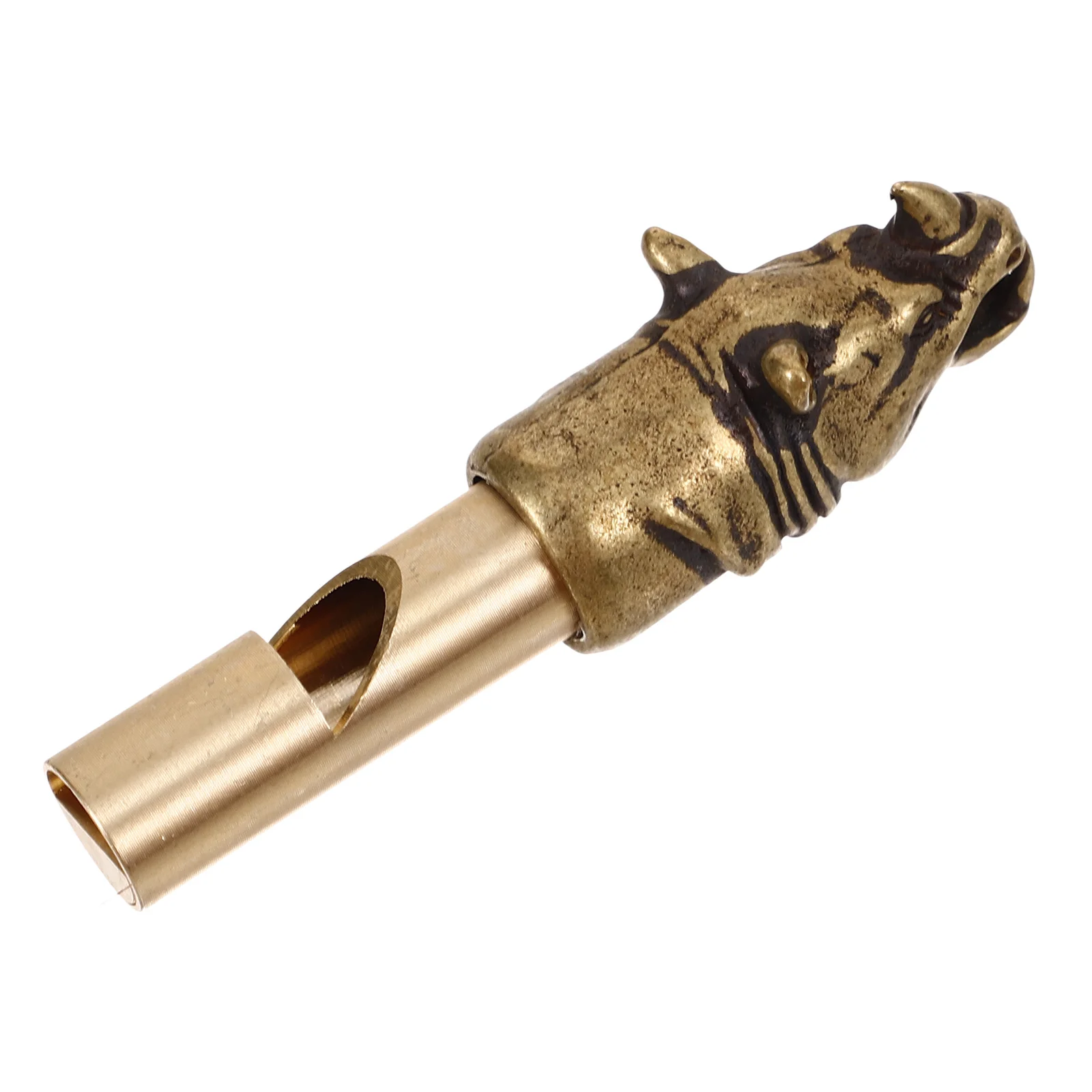 النحاس صافرة المفاتيح المحمولة في الهواء الطلق الطوارئ المشي لمسافات طويلة التخييم ملحق بصوت عال نغمات هش صافرة التخييم العرض #1