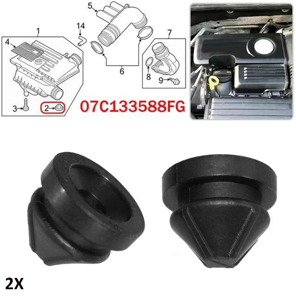 Прокладки для втулки, буферная подушка, дизельный, бензиновый пластик, 07C133588, 07C133588G, воздушный Впускной фильтр, автозапчасти, высокое качество