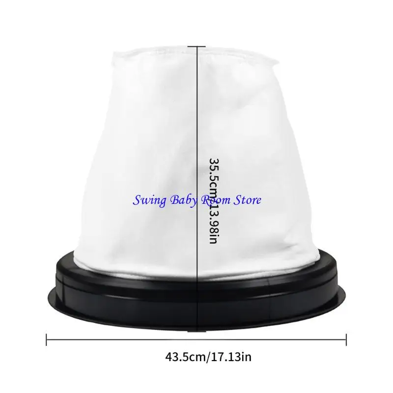 K1ad Bolsa polvo reutilizable aspiradora ascuaciones polvo polvo bolsas filtro bolsa separadas para aspiradoras