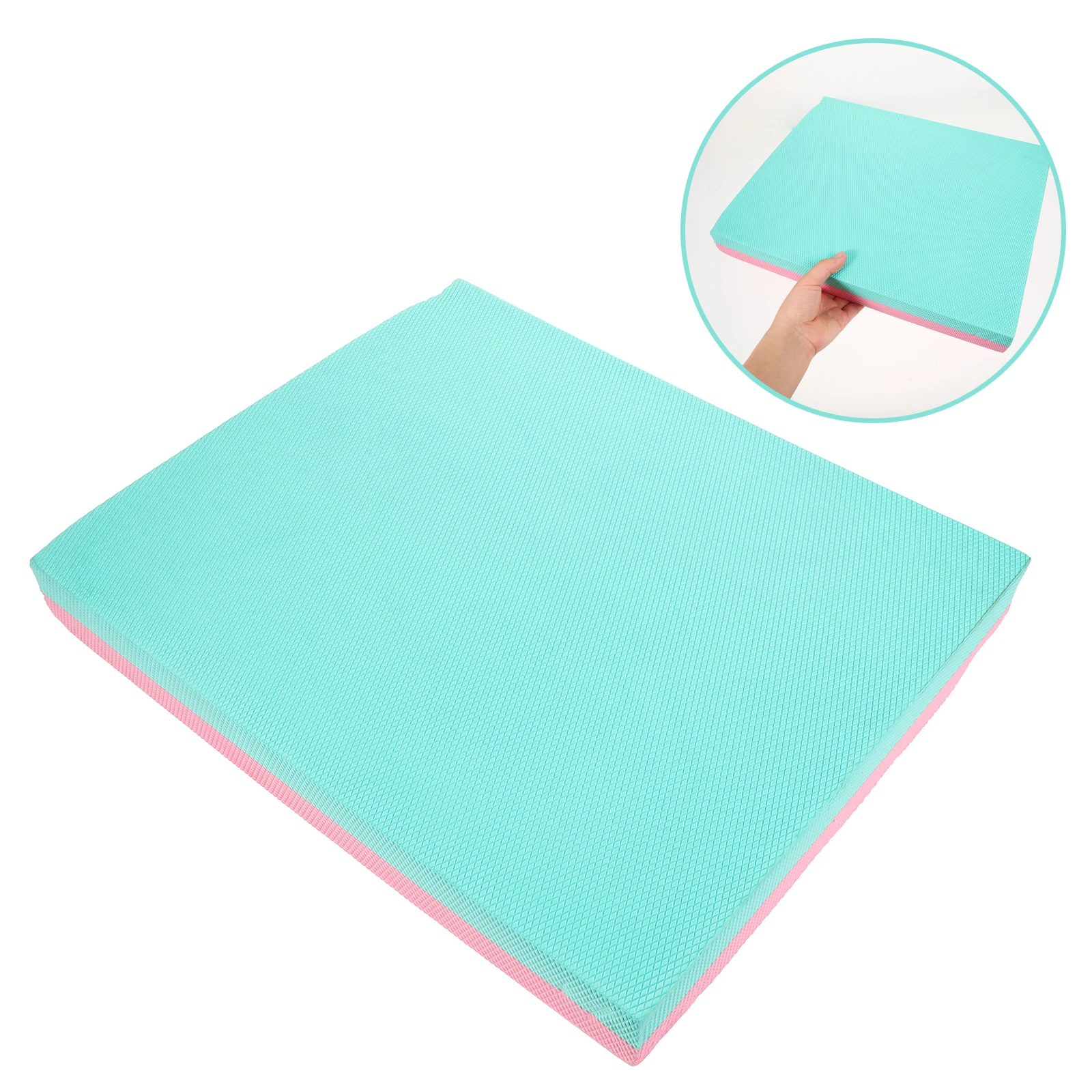 

Thick Portable Yoga Balance Mat Exercise Foam Pad Anti-Skid Cushion for Stability Training Gym Foam Pad
