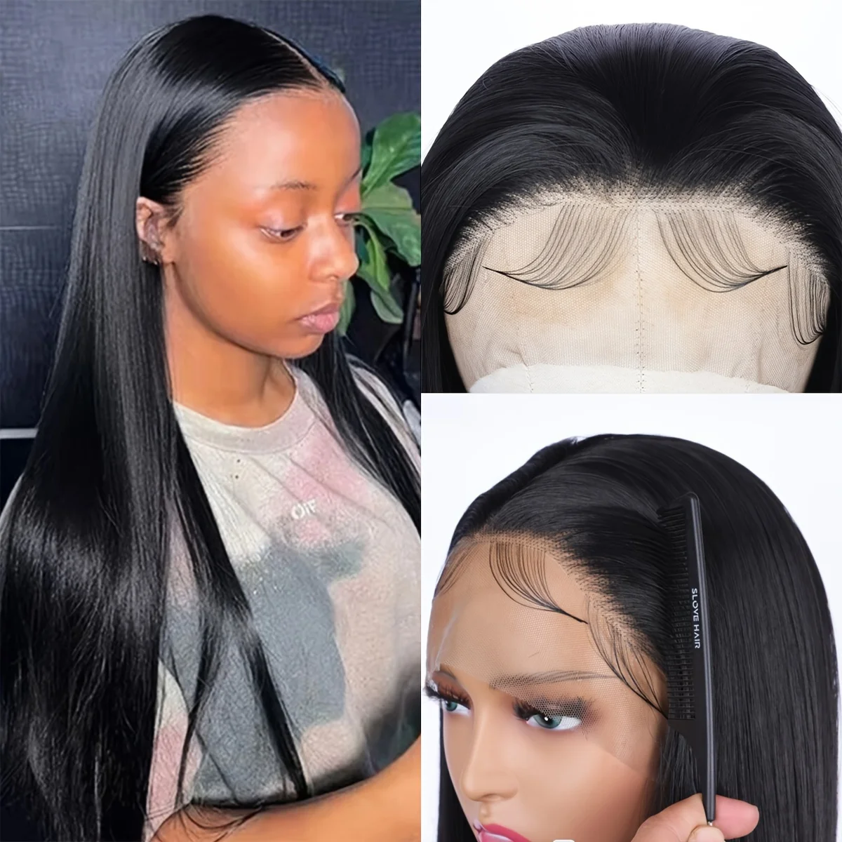 Elegant 13 X 4 Lace Front Synthetic Wig for Women - Density, Looking, Daily Use