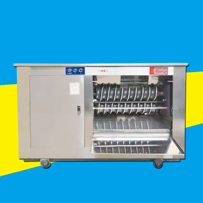 ماكينة صنع الكعك على البخار ذات لفة مزدوجة تجارية أوتوماتيكية بالكامل متعددة الوظائف جديدة كبيرة لخلط العجين من الفولاذ المقاوم للصدأ (مخصصة)