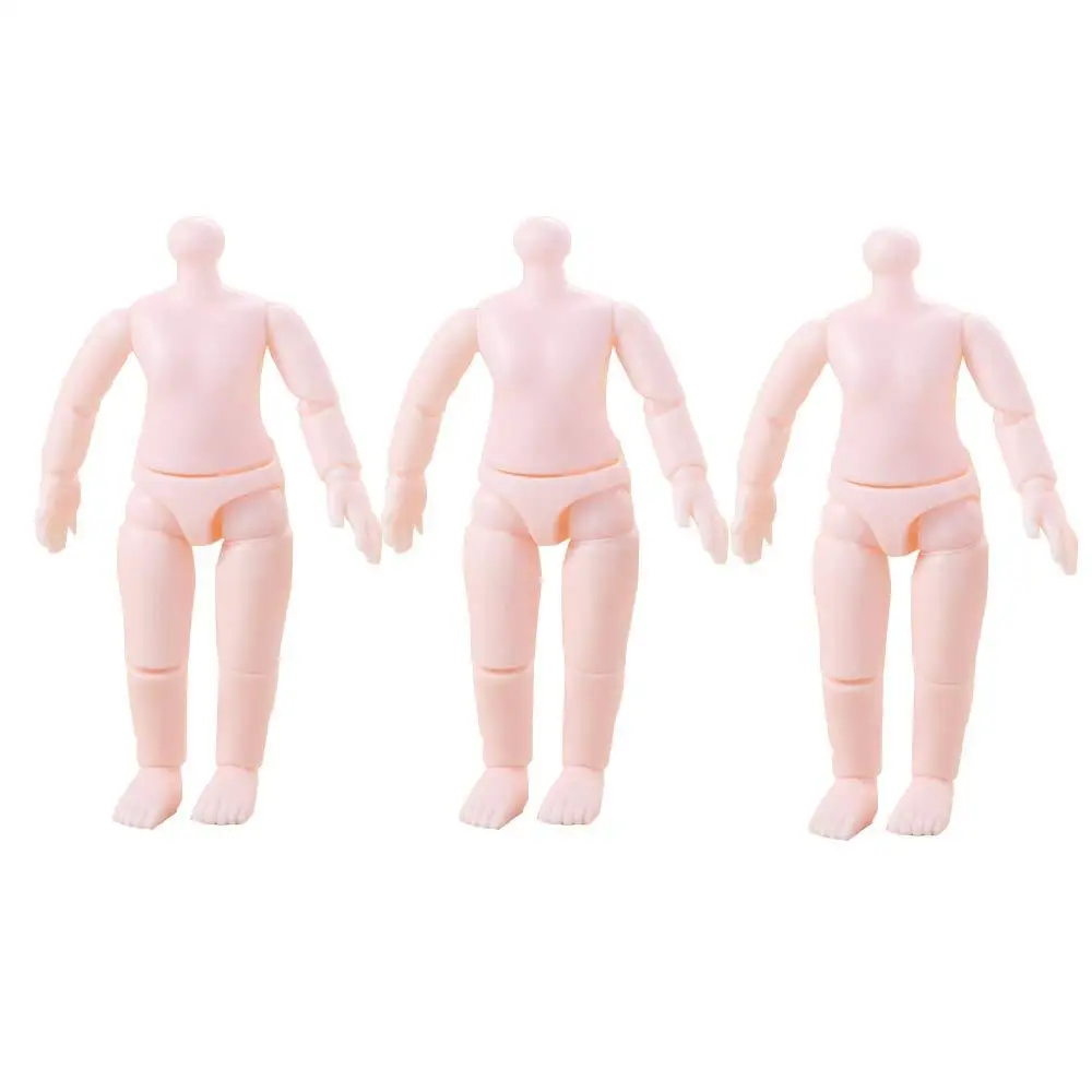 

Girls Gift 9.5cm Height Doll Body Spherical Jointed Multi Joints Nude Doll Toys Dress Up Movable Jointed Nude Dolls Gsc Ob11
