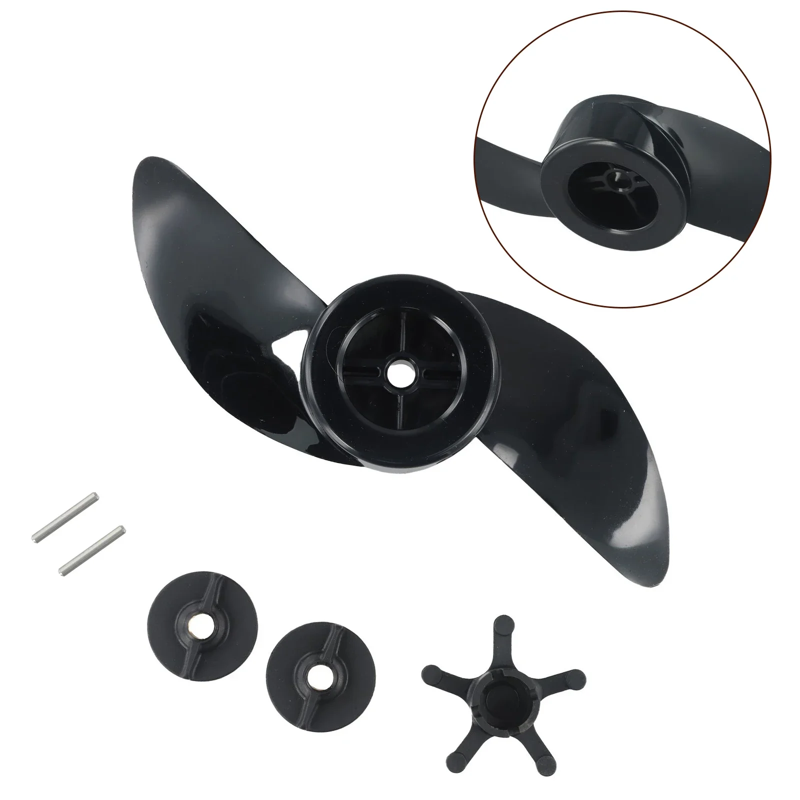 Accessories Two-blade Propeller Two-blade Electric Motor Electric Motors Outboard Plastic 1PCS About 140g Practicall