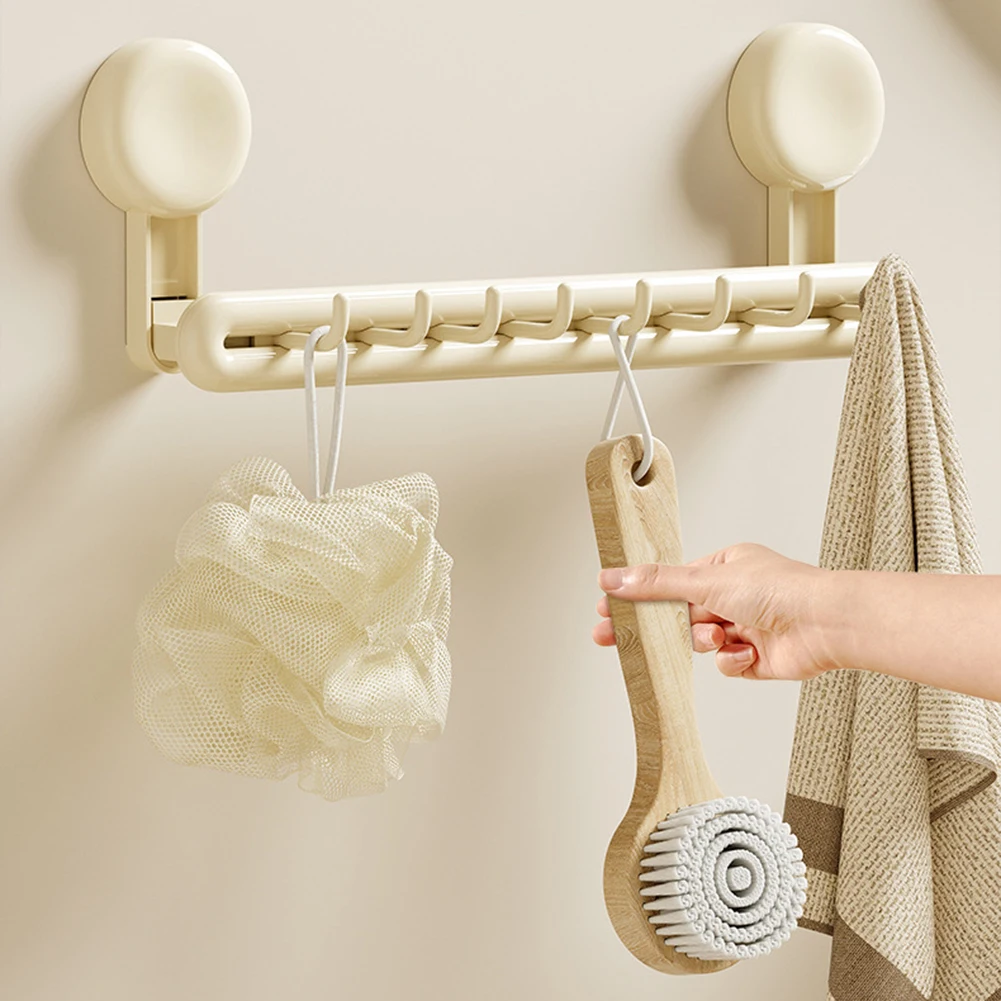 

Towel Rack Suction Cup Towel Rack Heavy Duty Towel HangerMultipurpose Bathroom Storage Holder For Washroom Toilet Supplies