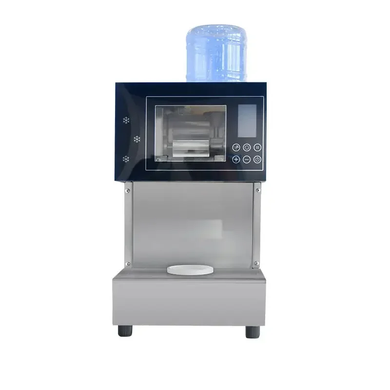 

Hot Sale 220kg/24h Ice Crusher Snow Flake Ice Shaver Machine Commercial Automatic Snow Ice Maker NBJ-220L