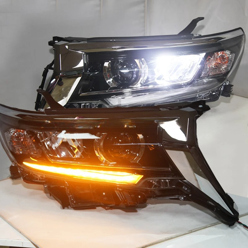 Pair of Led Headlight for 2018-2019 for Toyota Land Cruiser Prado GXL Wagon YZ