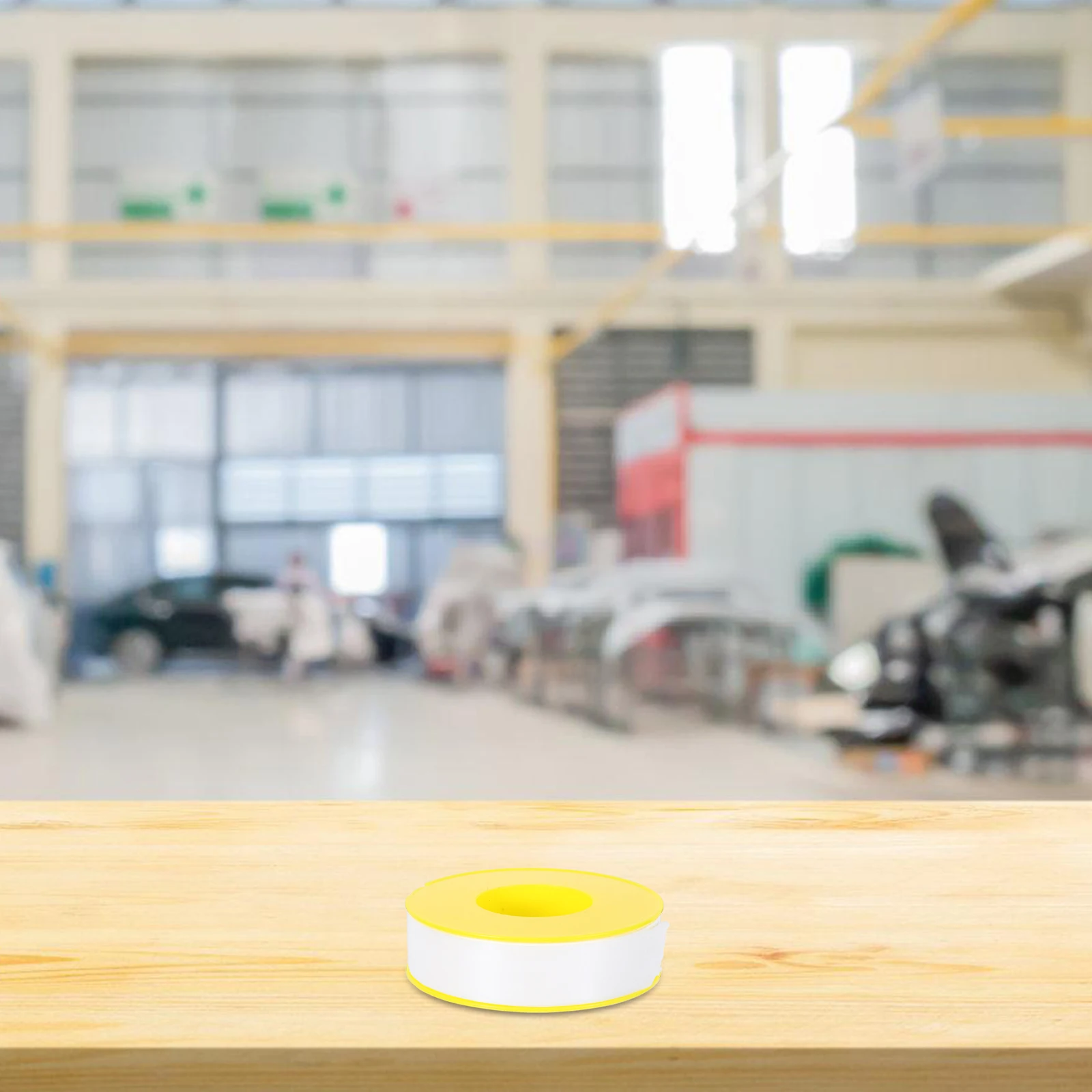 

Sealing Tape PTFE Material High Density Durable Thread Sealing Tape Plumbing Supplies Leak Prevention White Color Long Lasting