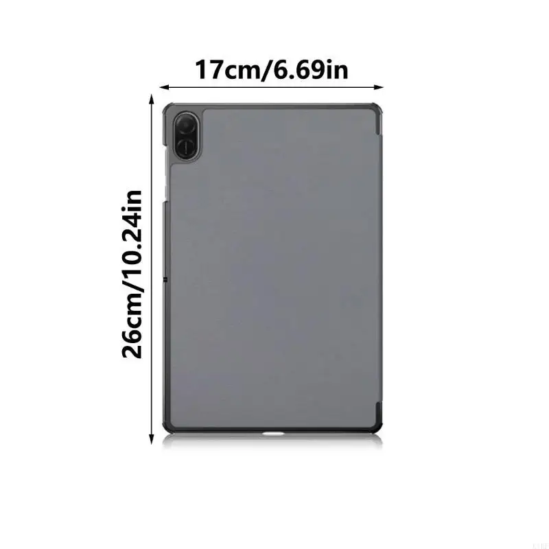 Für PAD x8a 11inch 2024 Hülle PU Leder Klappständer Abdeckungstablette mit magnetischer Ständer Auto Schlaf Wake Schockdicht