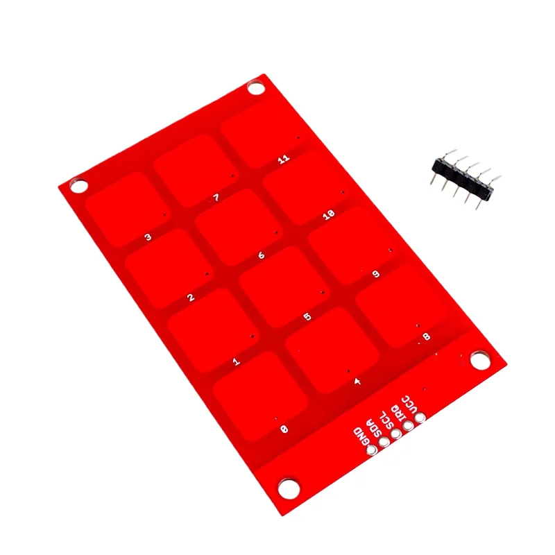 MPR121 Modul kapazitiver Berührungssensor Tastensensor Tastatur – Detail 2