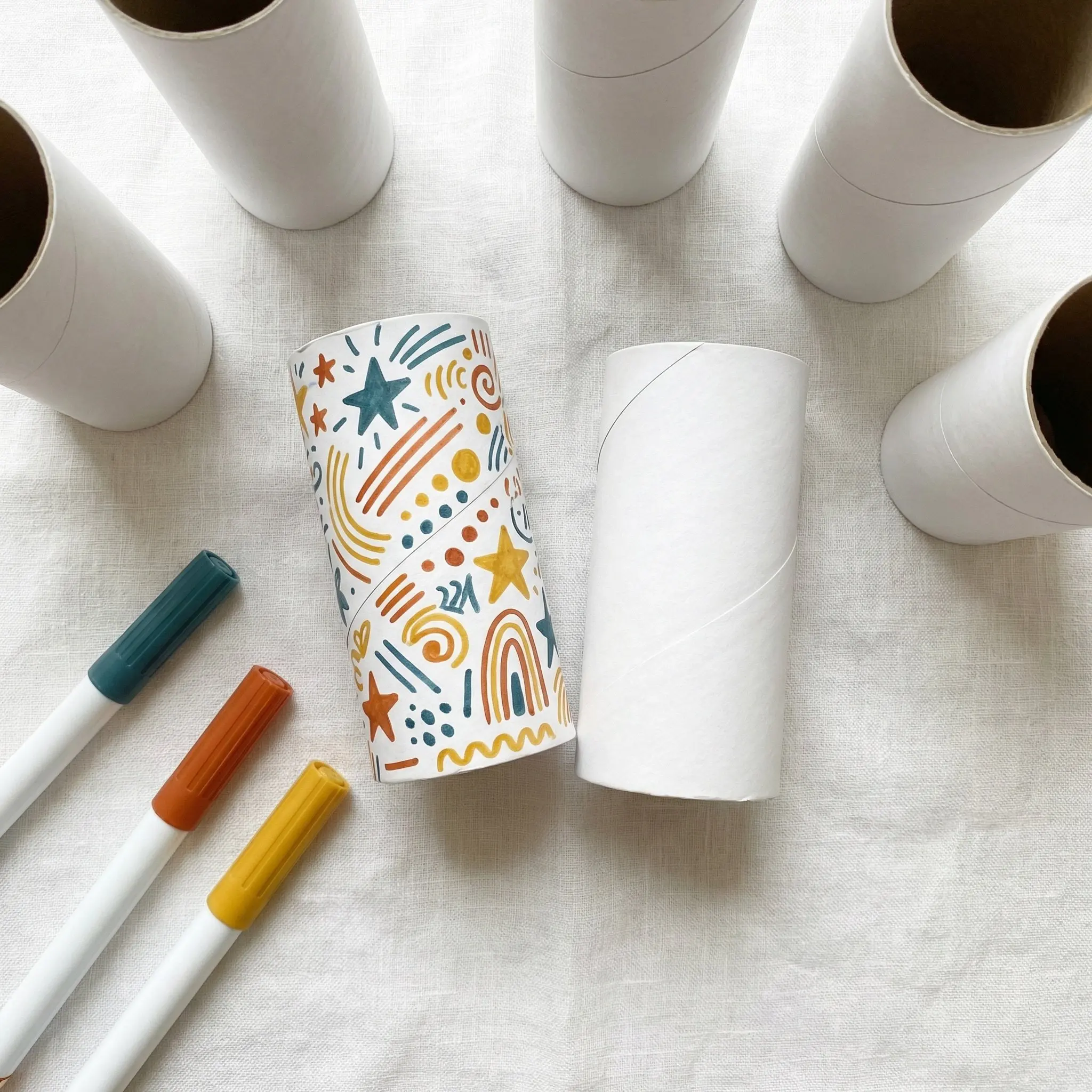 40 rouleaux de carton DIY blan - Art Craft Youtube avis et prix