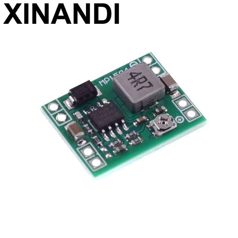 MP1584EN 3A сверхмаленькая фотопроцедура, понижающий модуль питания, Регулируемый понижающий выход 24 В, 12 В, 9 В, 5 В, 3 в, MP1584