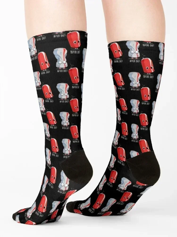 Diet Coke Parody Calcetines luxe dibujos animados personalizados Mujeres Calcetines Hombres