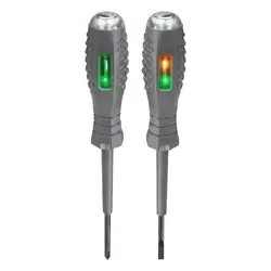 Portable Handheld Voltage Tester Pen Electric Screwdriver Test Pencil 2-in-1 Voltage Test Pen Screwdriver Tool Voltmeter Tester
