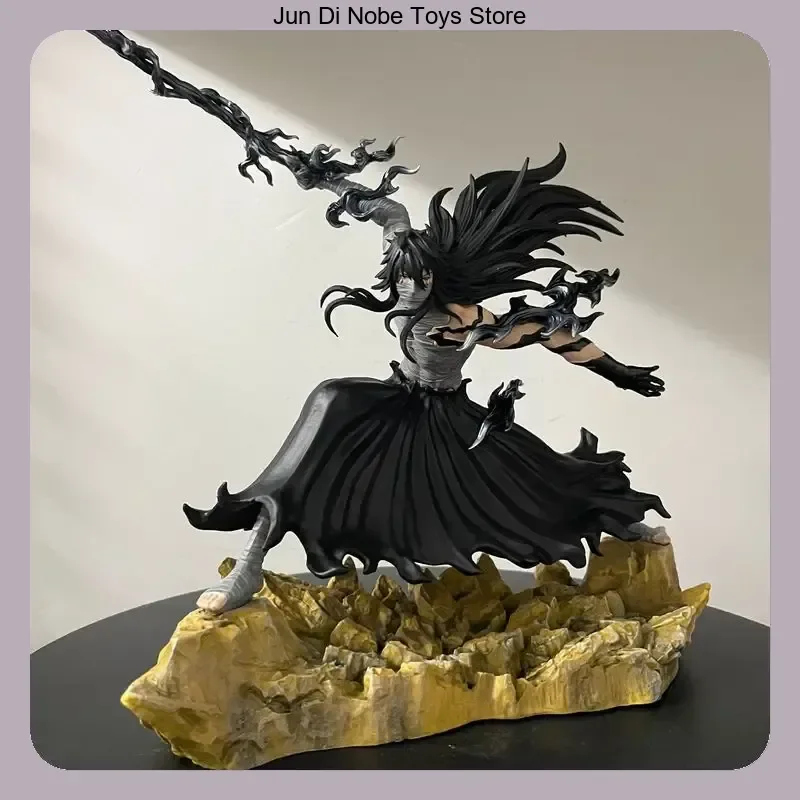 

Ichigo Bleach Hollowfied Horn & Final Getsuga Tensho 23cm Anime Action Figure Statue, Desktop Decoration Gift