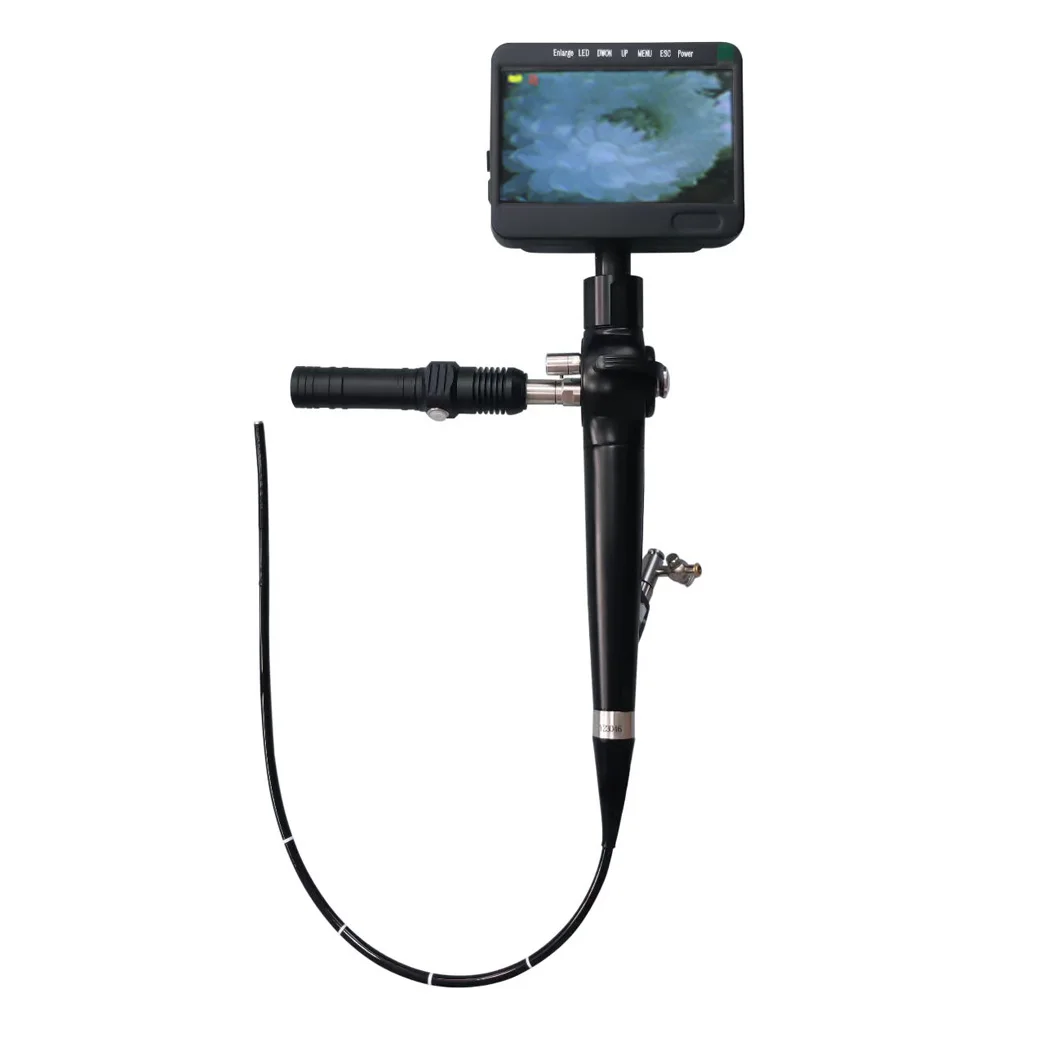 HPB-8 Portable Multi-function Waterproof Flexible Fibre Optic Video Bronchoscope With HD Endoscope Camera